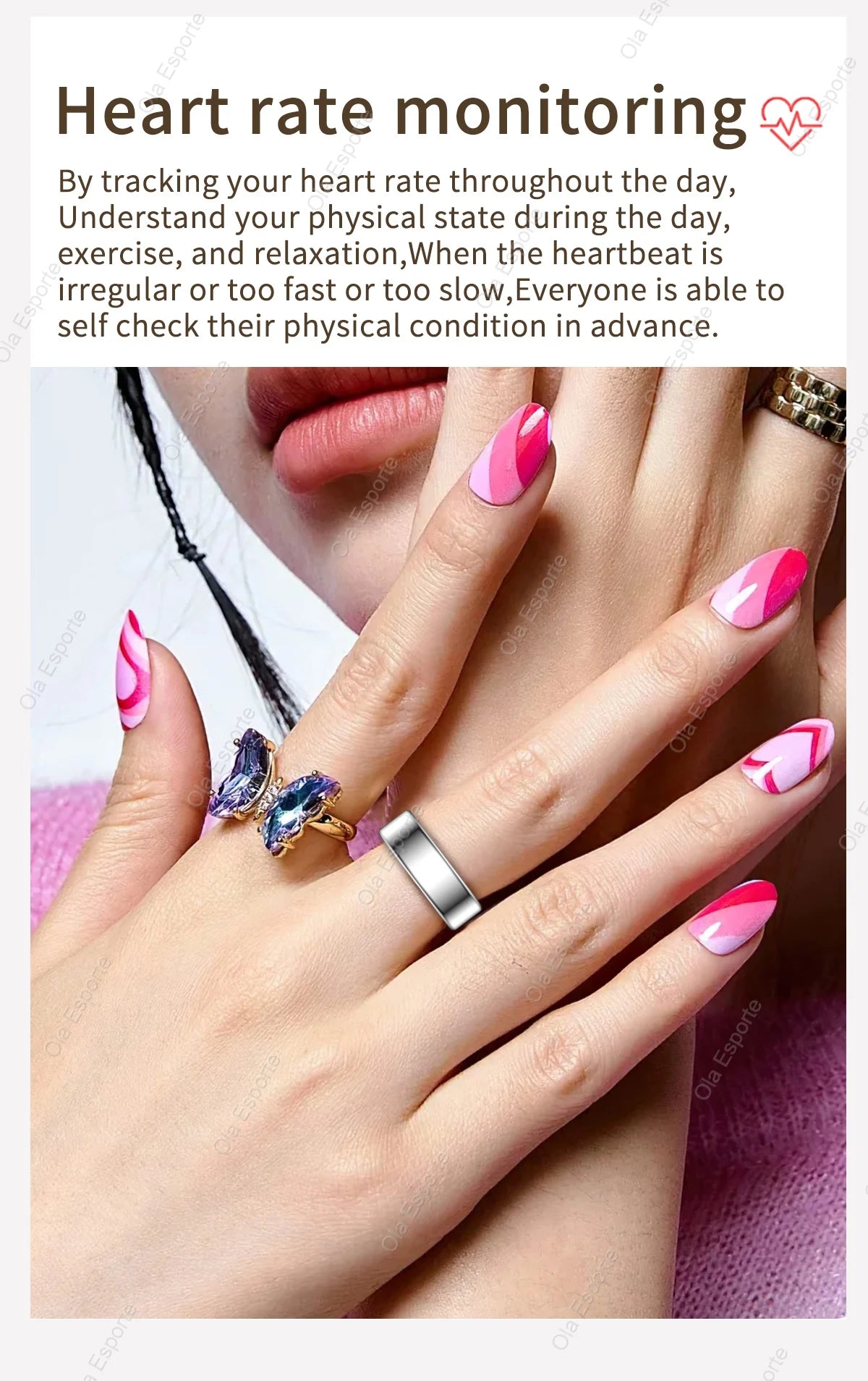 Nuevo Anillo Inteligente 2026 Para Hombre y Mujer. Resistente al Agua
