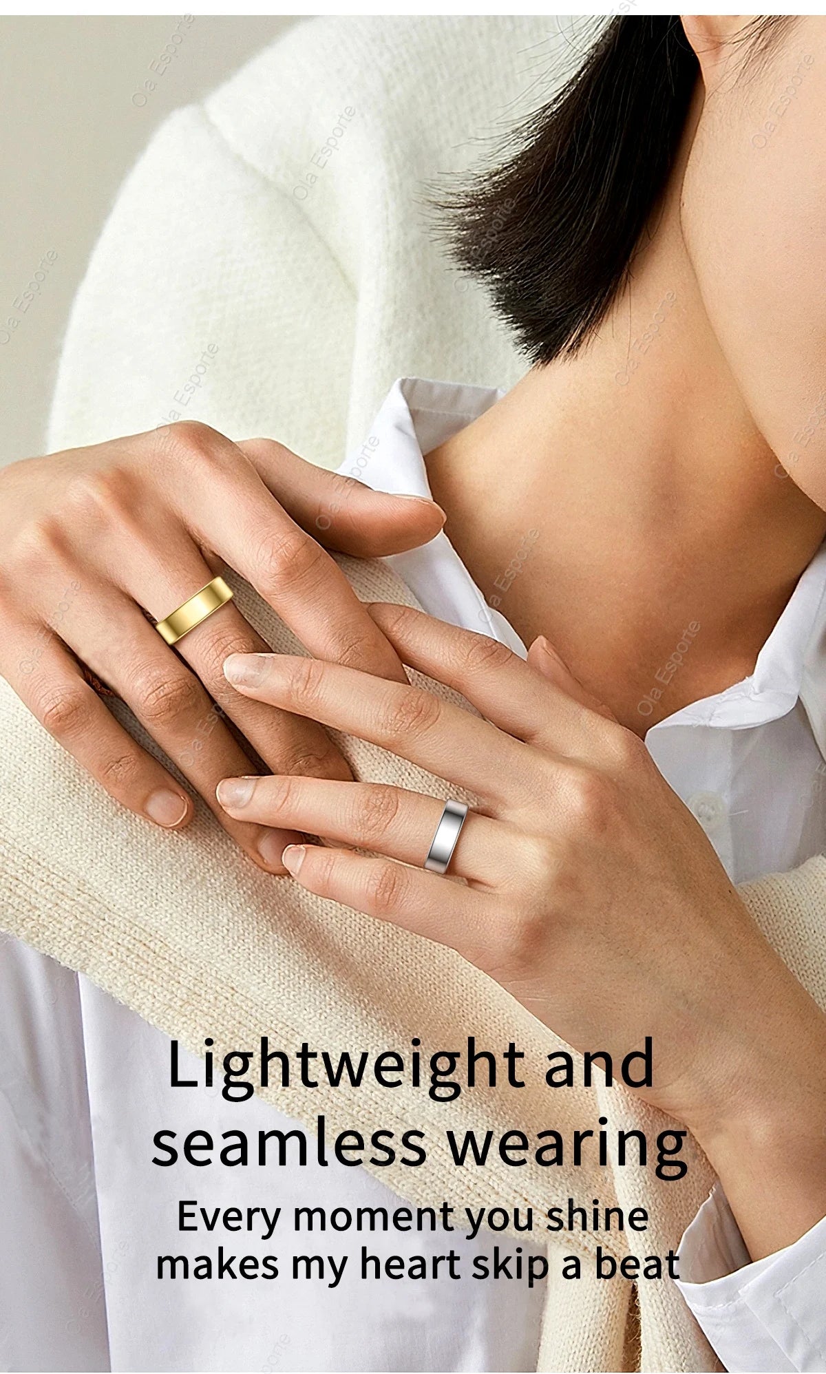 Nuevo Anillo Inteligente 2026 Para Hombre y Mujer. Resistente al Agua