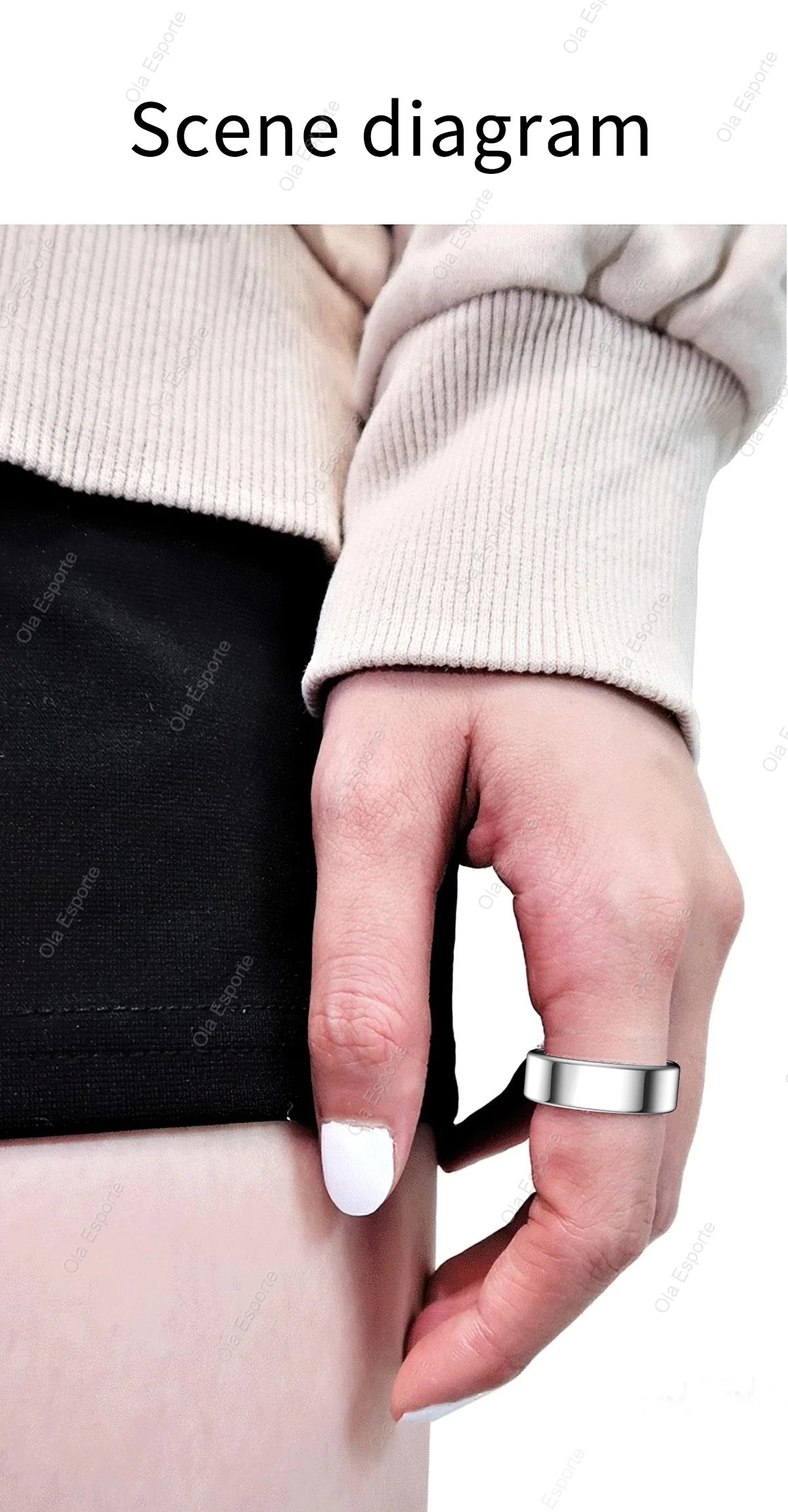 Nuevo Anillo Inteligente 2026 Para Hombre y Mujer. Resistente al Agua